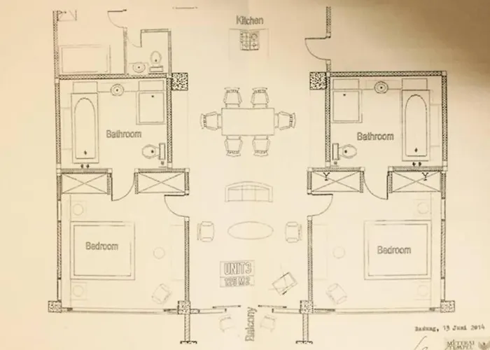 アパート Regency Apartment, 2 Bedrooms Quiet &